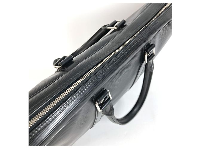 Borsa Louis Vuitton Epi Porte Documents Voyage Nero - vista 17