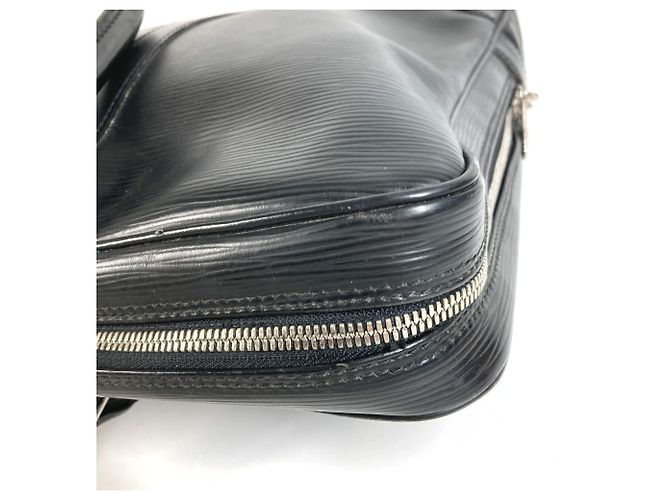 Borsa Louis Vuitton Epi Porte Documents Voyage Nero - vista 18