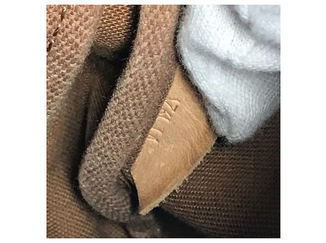 Borsa Louis Vuitton Monogram Saumur 30 Flap Marrone - vista 17