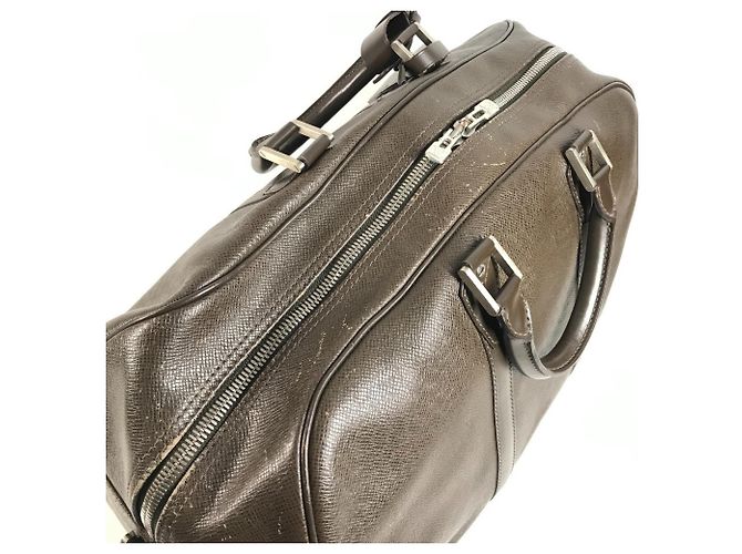Borsa da Viaggio Louis Vuitton Taiga Kendall PM Marrone - vista 11
