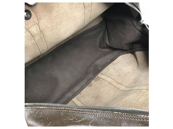Borsa da Viaggio Louis Vuitton Taiga Kendall PM Marrone - vista 14