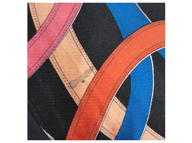Hermès Hermes AirSilk Cavalcadour Backpack Black Multiple colors - view 12