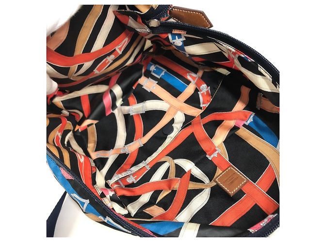 Hermès Hermes AirSilk Cavalcadour Backpack Black Multiple colors - view 14