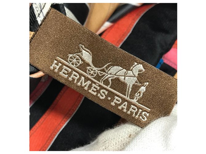 Hermès Hermes AirSilk Cavalcadour Backpack Black Multiple colors - view 15