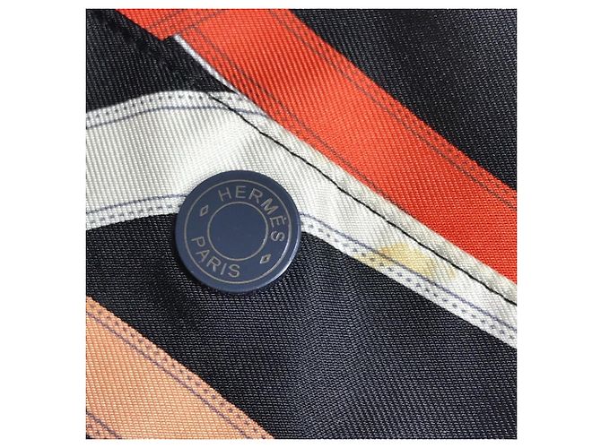 Hermès Hermes AirSilk Cavalcadour Backpack Black Multiple colors - view 18
