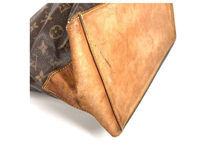 Borsa Tote Cabas Mezzo Monogram Louis Vuitton Marrone - vista 4