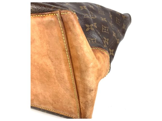 Borsa Tote Cabas Mezzo Monogram Louis Vuitton Marrone - vista 6