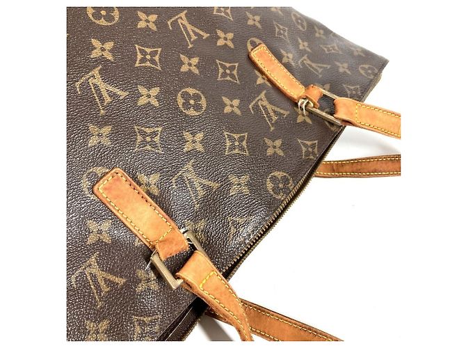 Borsa Tote Cabas Mezzo Monogram Louis Vuitton Marrone - vista 9