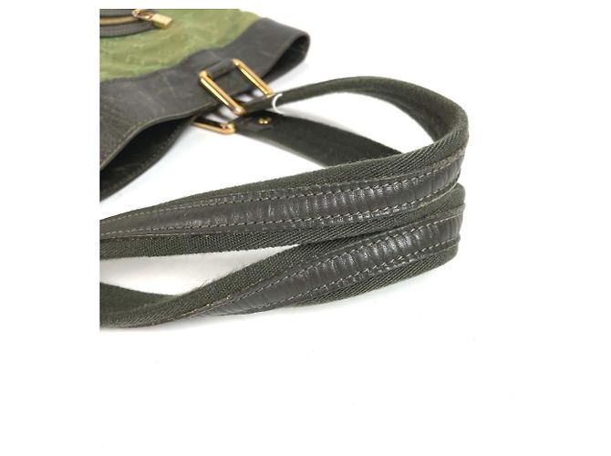 Borsa Louis Vuitton Monogram Mini Lucille GM Cachi - vista 10