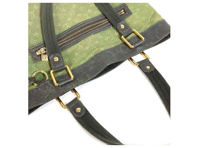 Borsa Louis Vuitton Monogram Mini Lucille GM Cachi - vista 13
