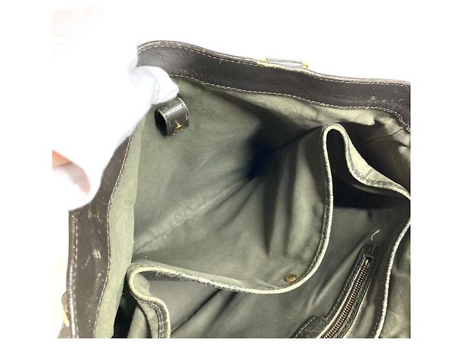 Borsa Louis Vuitton Monogram Mini Lucille GM Cachi - vista 14