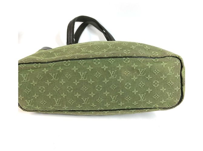 Borsa Louis Vuitton Monogram Mini Lucille GM Cachi - vista 5