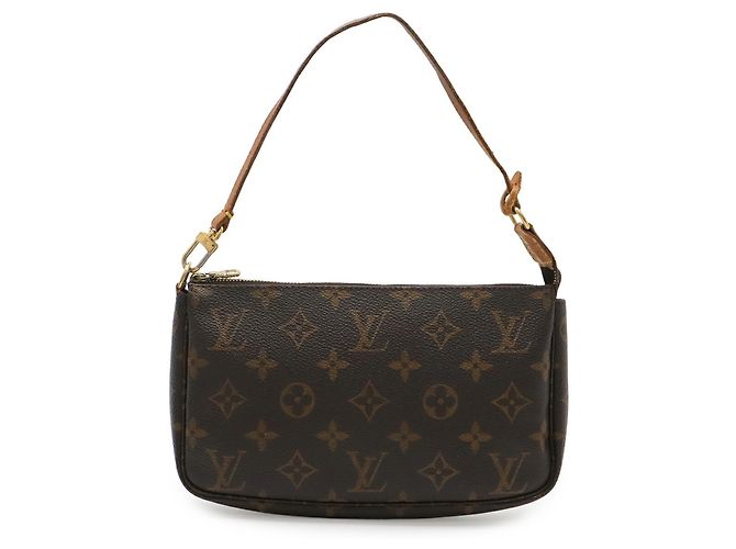Bolsa Louis Vuitton Monogram Pochette Accessoires Marrom - vista 2