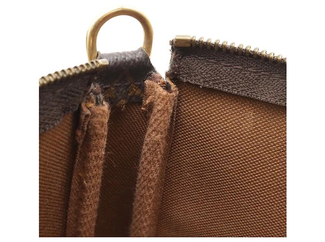 Bolsa Louis Vuitton Monogram Pochette Accessoires Marrom - vista 9