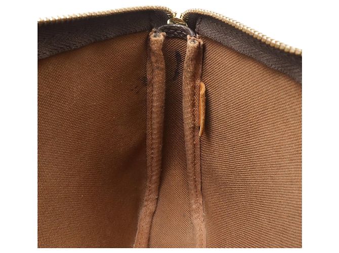 Bolso Louis Vuitton Monogram Pochette Accessoires Castaño - vista 10