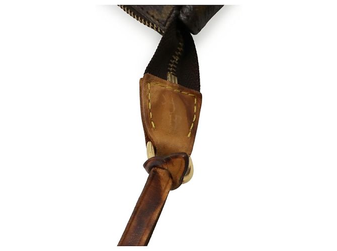 Bolso Louis Vuitton Monogram Pochette Accessoires Castaño - vista 8