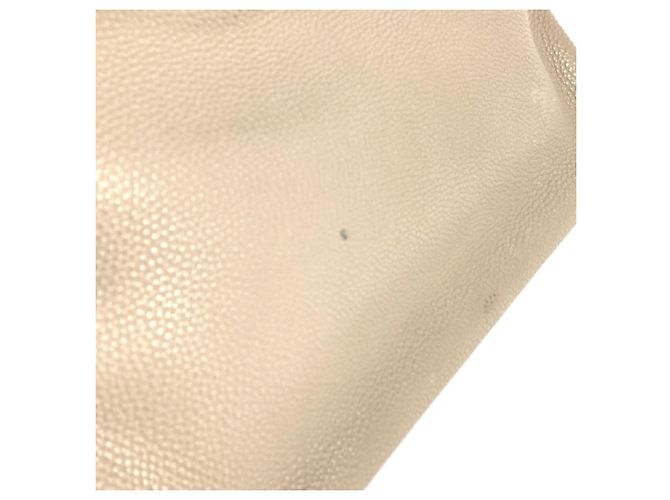 Birkin Borsa Tote in pelle Togo beige Hermès - vista 5
