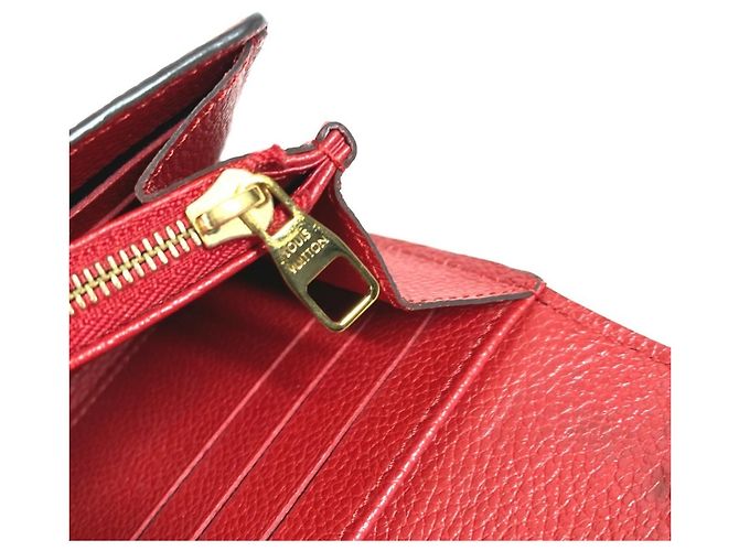 Louis Vuitton Monogram Empreinte Long Wallet Rot - Ansicht 13