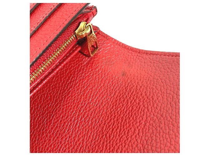 Louis Vuitton Monogram Empreinte Long Wallet Rot - Ansicht 15