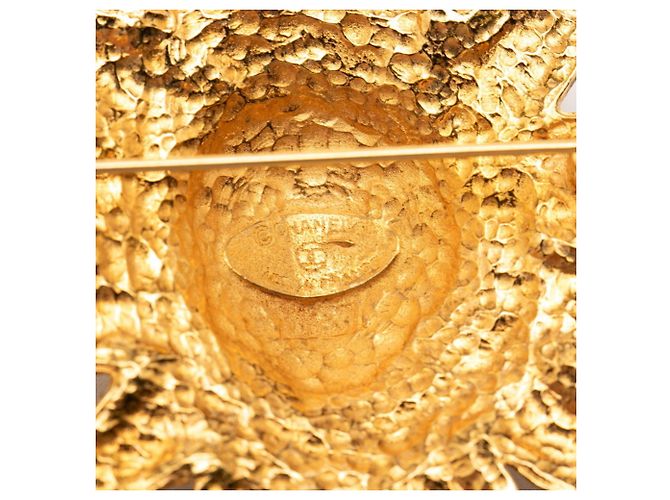 Spilla Chanel Vintage con Motivo Leone D'oro - vista 3