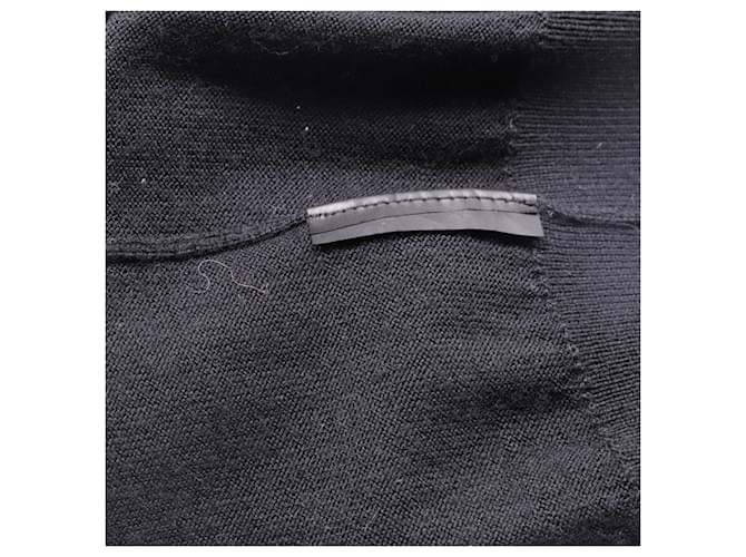 Theory Strickpullover mit hohem Ausschnitt aus schwarzer Wolle - Ansicht 6