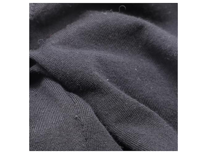 Theory Strickpullover mit hohem Ausschnitt aus schwarzer Wolle - Ansicht 7