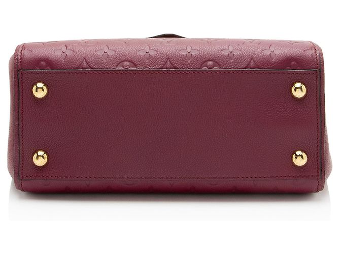 Borsa satchel Louis Vuitton Monogram Empreinte Trocadero Rosso - vista 4