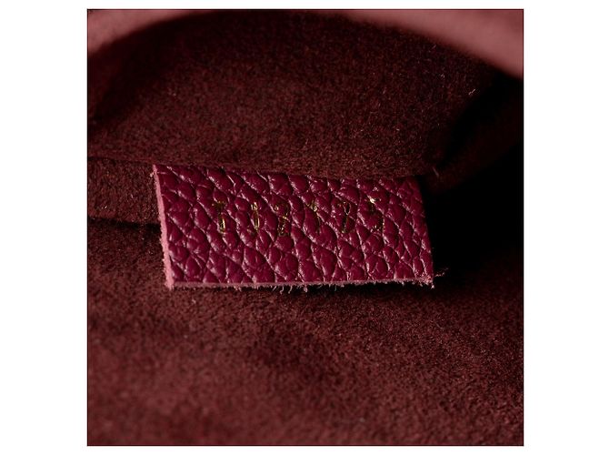 Borsa satchel Louis Vuitton Monogram Empreinte Trocadero Rosso - vista 6