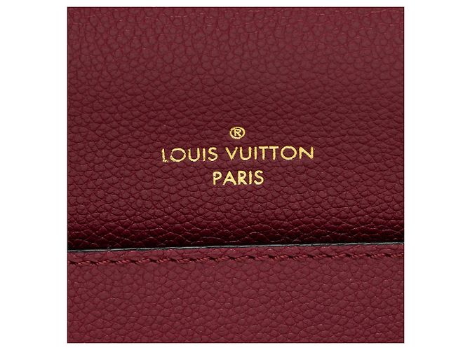 Borsa satchel Louis Vuitton Monogram Empreinte Trocadero Rosso - vista 9