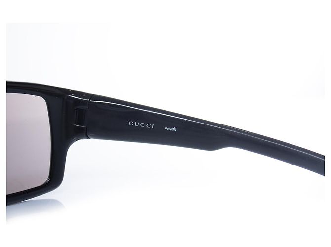 Gucci, gafas de sol shield negras Negro - vista 6