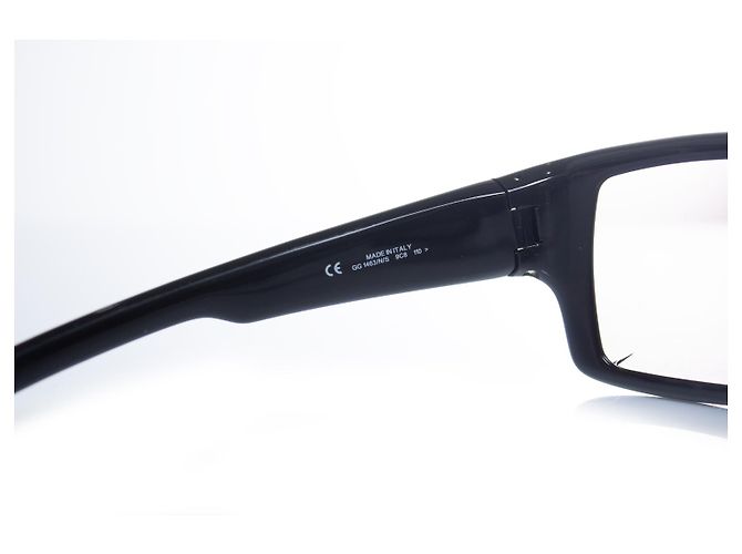 Gucci, gafas de sol shield negras Negro - vista 8