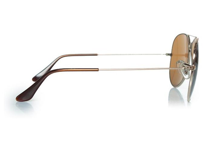 Ray-Ban Ray Ban, Aviator in oro e marrone - vista 3