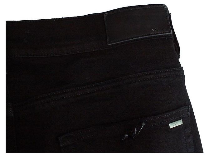 Amiri, Jeans distressed nero - vista 5
