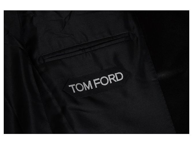 Tom Ford, giacca da smoking Atticus rame Nero - vista 8