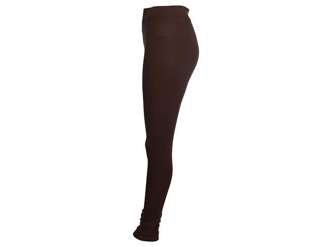 Autre Marque Eterne, legging canelado marrom - vista 2