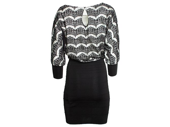 Gucci, Schwarzes Spitzenkleid - Ansicht 3