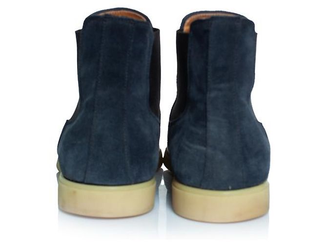 Autre Marque Aurelien, stivaletti City Chelsea blu navy - vista 5