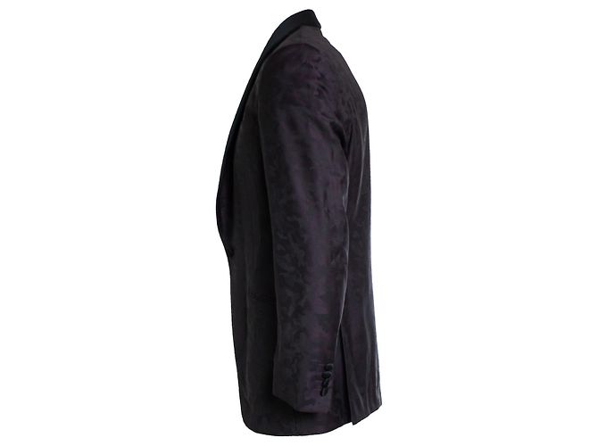 Autre Marque Blazer Richard James con stampa camouflage viola Porpora - vista 2