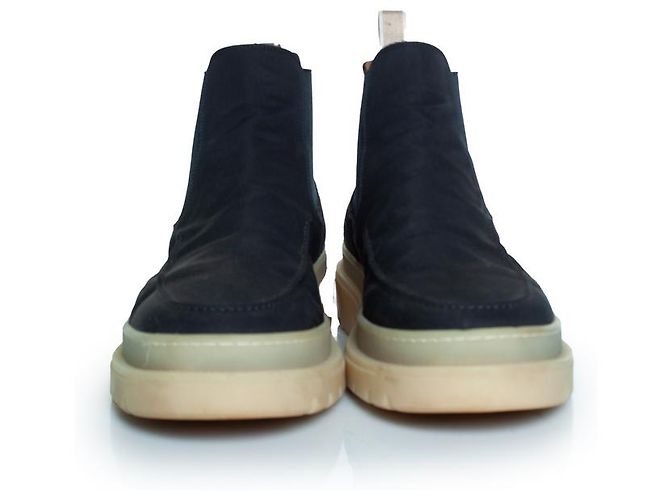 Autre Marque Stivaletti Chelsea Aurelien, Navy snow Blu - vista 3