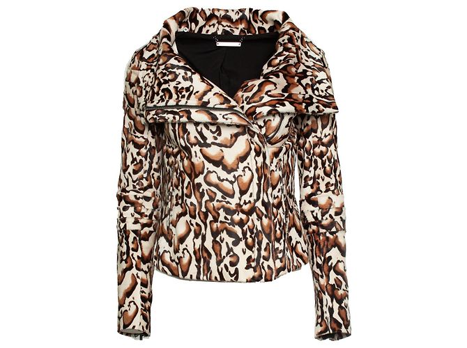 Diane Von Furstenberg, abrigo de piel de pony Castaño - vista 2