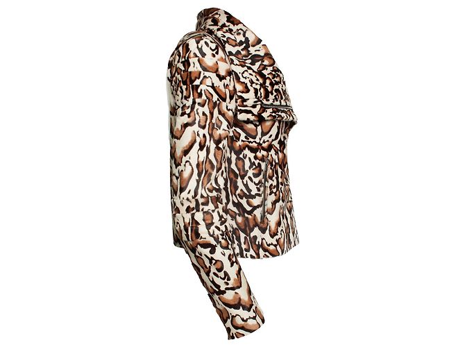 Diane Von Furstenberg, abrigo de piel de pony Castaño - vista 8