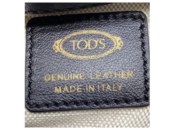 Borsa a tracolla Mini Kate in pelle nera Tod's Nero - vista 7