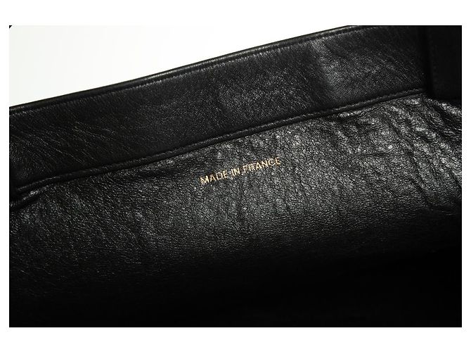 Chanel, Grand shopper in pelle di agnello nera Nero - vista 6