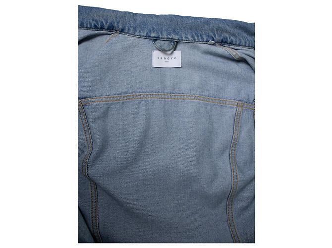 Sandro, Jeansjacke in Hellblau - Ansicht 5