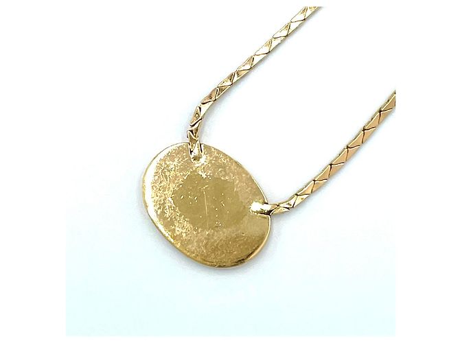 Collana Dior Oval Oblique con strass - vista 2
