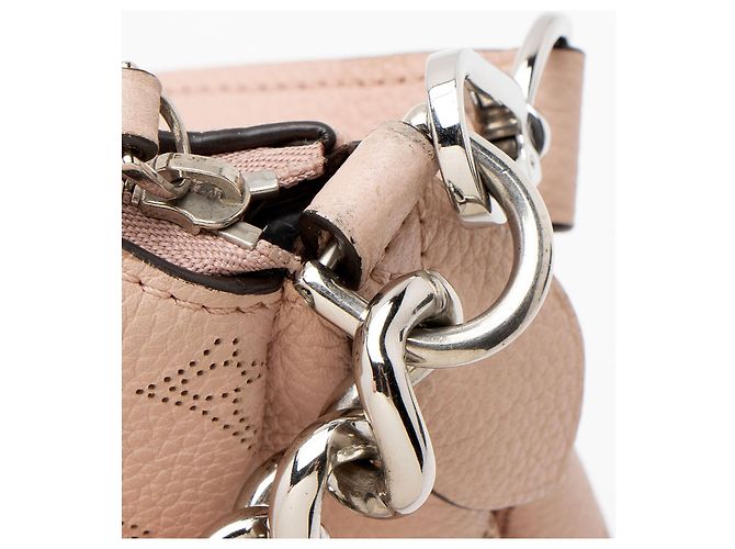 Borsa Babylone Chain BB in pelle Mahina Louis Vuitton Rosa - vista 10