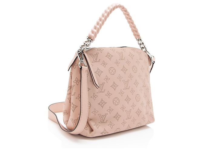 Borsa Babylone Chain BB in pelle Mahina Louis Vuitton Rosa - vista 2