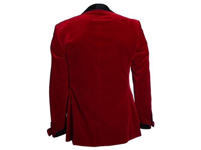 Autre Marque Kingsman, Blazer in velluto rosso - vista 2