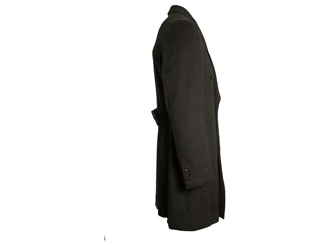 Autre Marque Suitsupply, cappotto in pelo di cammello con patch Lavello Verde - vista 2