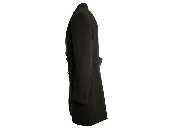 Autre Marque Suitsupply, cappotto in pelo di cammello con patch Lavello Verde - vista 4